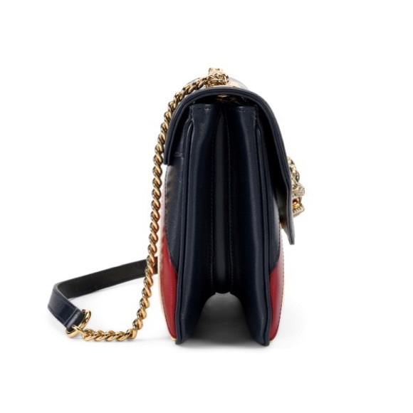 Gucci Rajah Zumi GG Interlocking Horsebit Shoulder Bag - Picture 3 of 6